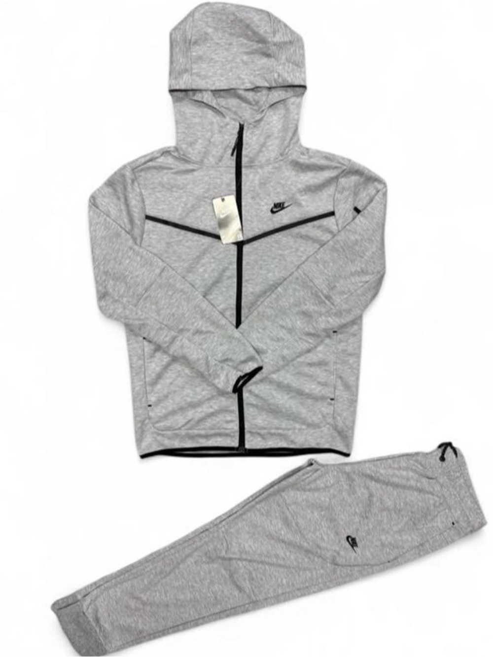 light grey nike tech